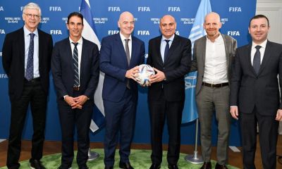 Elxan Məmmədov İsrail Futbol Federasiyasının rəhbərliyi ilə görüşdə